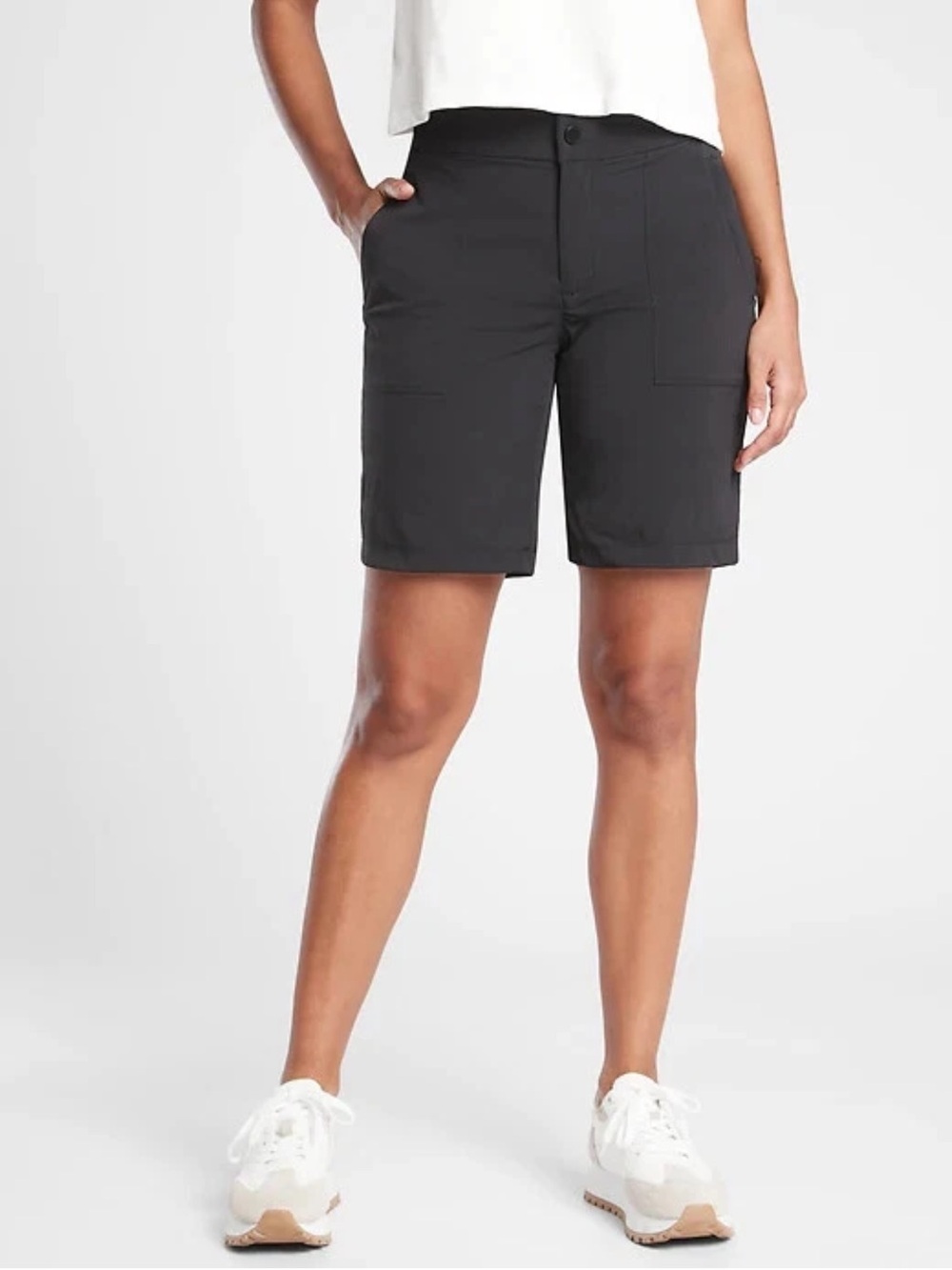 Athleta Trekkie Bermuda 2.0 Shorts - Picture 1 of 4